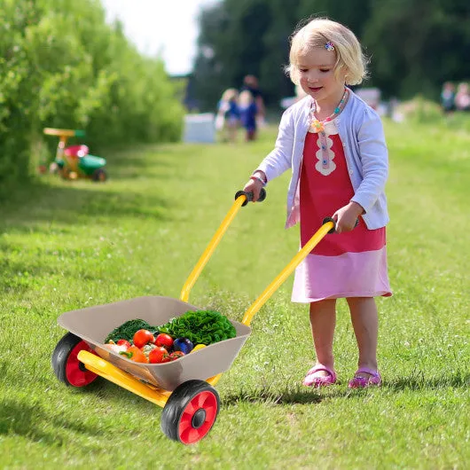 2-Wheeler Toy Cart with Steel Construction for Boys and Girls Age 2  