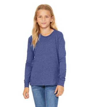 3501Y-Bella   Canvas-TR ROYAL TRIBLND