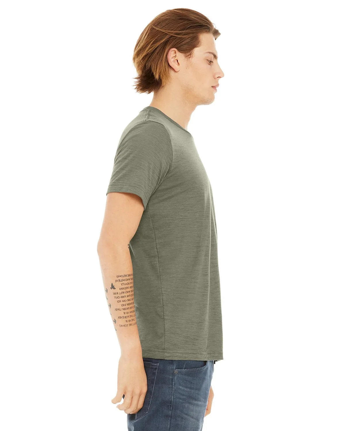 3650-Bella   Canvas-OLIVE SLUB