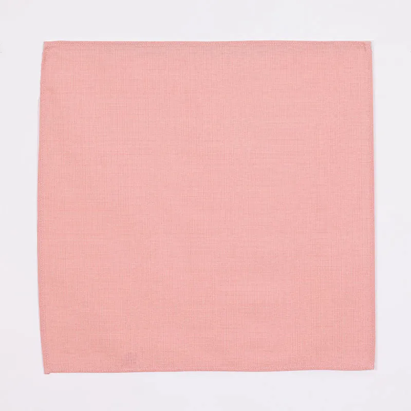 48 MUSUBI ORGANIC Plain | Solid Color Smoky pink