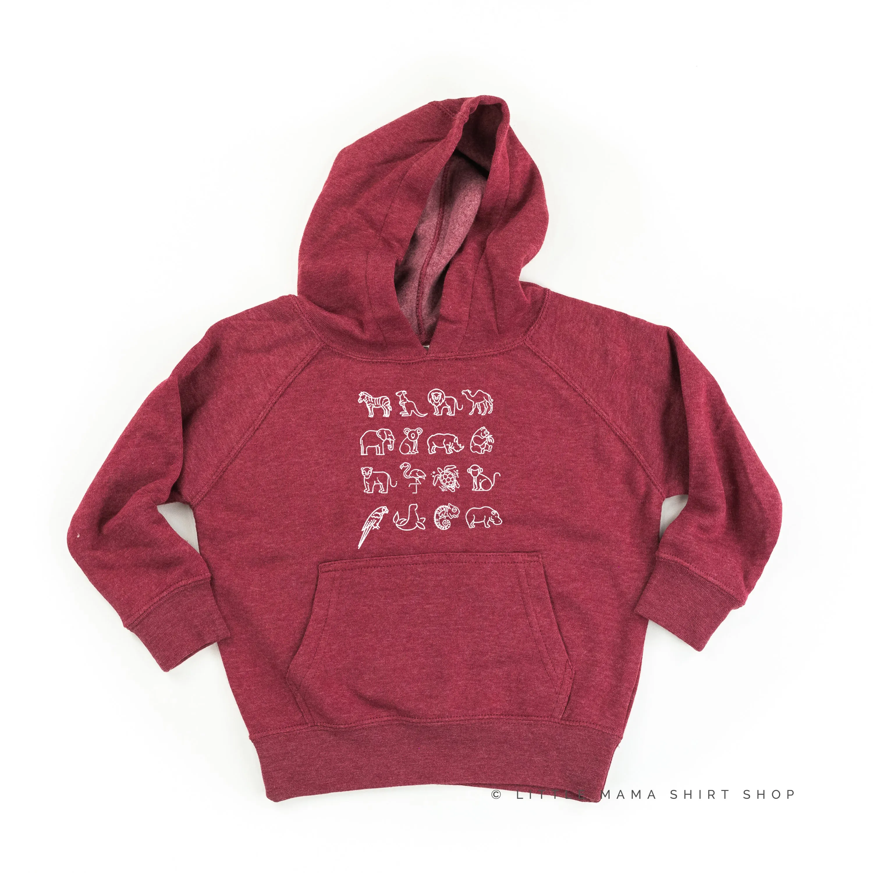4x4 ZOO ANIMALS - Child Hoodie