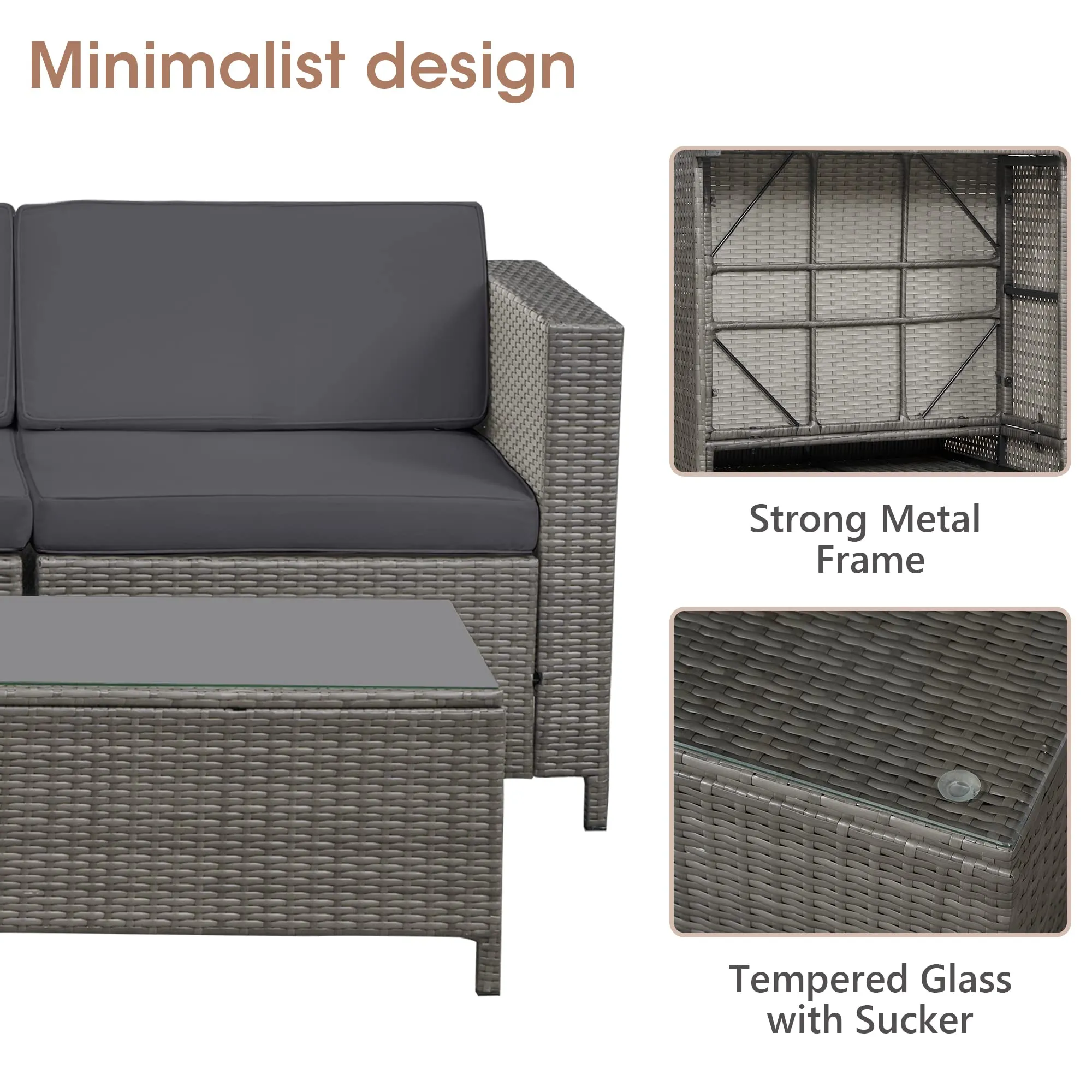 5 Piece Patio Furniture Sets