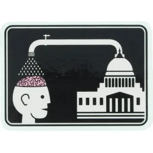 Alien Workshop - Brainwashed 3" Sticker