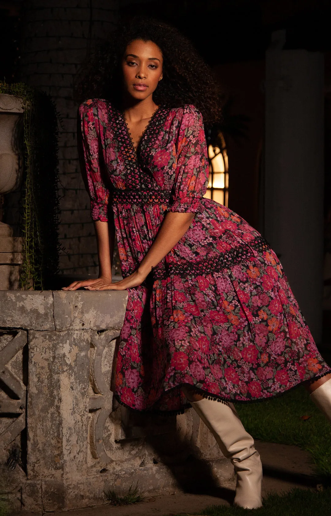 Aspasia Midi Dress