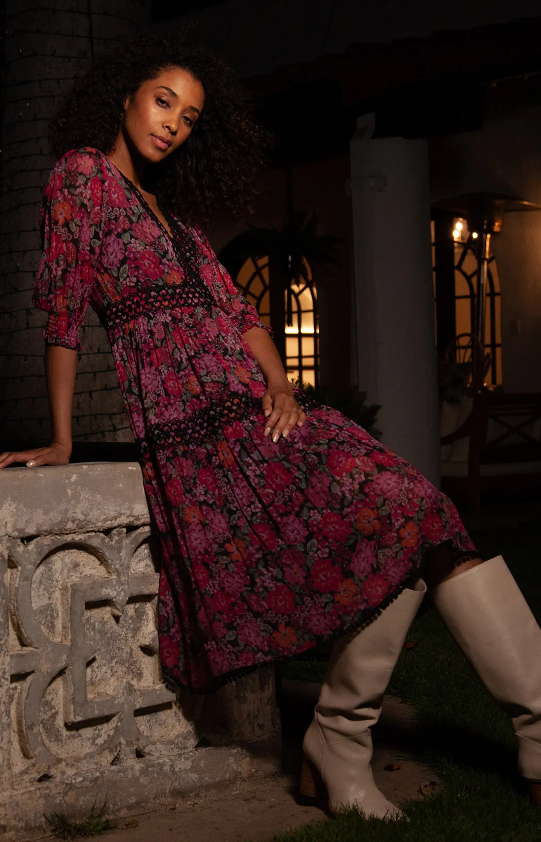 Aspasia Midi Dress