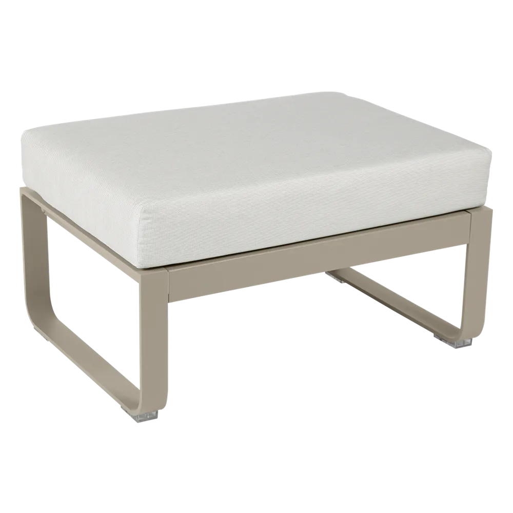 BELLEVIE 1-SEATER OTTOMAN-OFF WHITE CUSHION