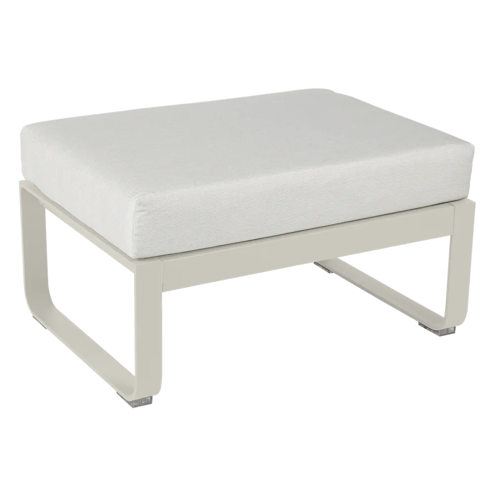 BELLEVIE 1-SEATER OTTOMAN-OFF WHITE CUSHION