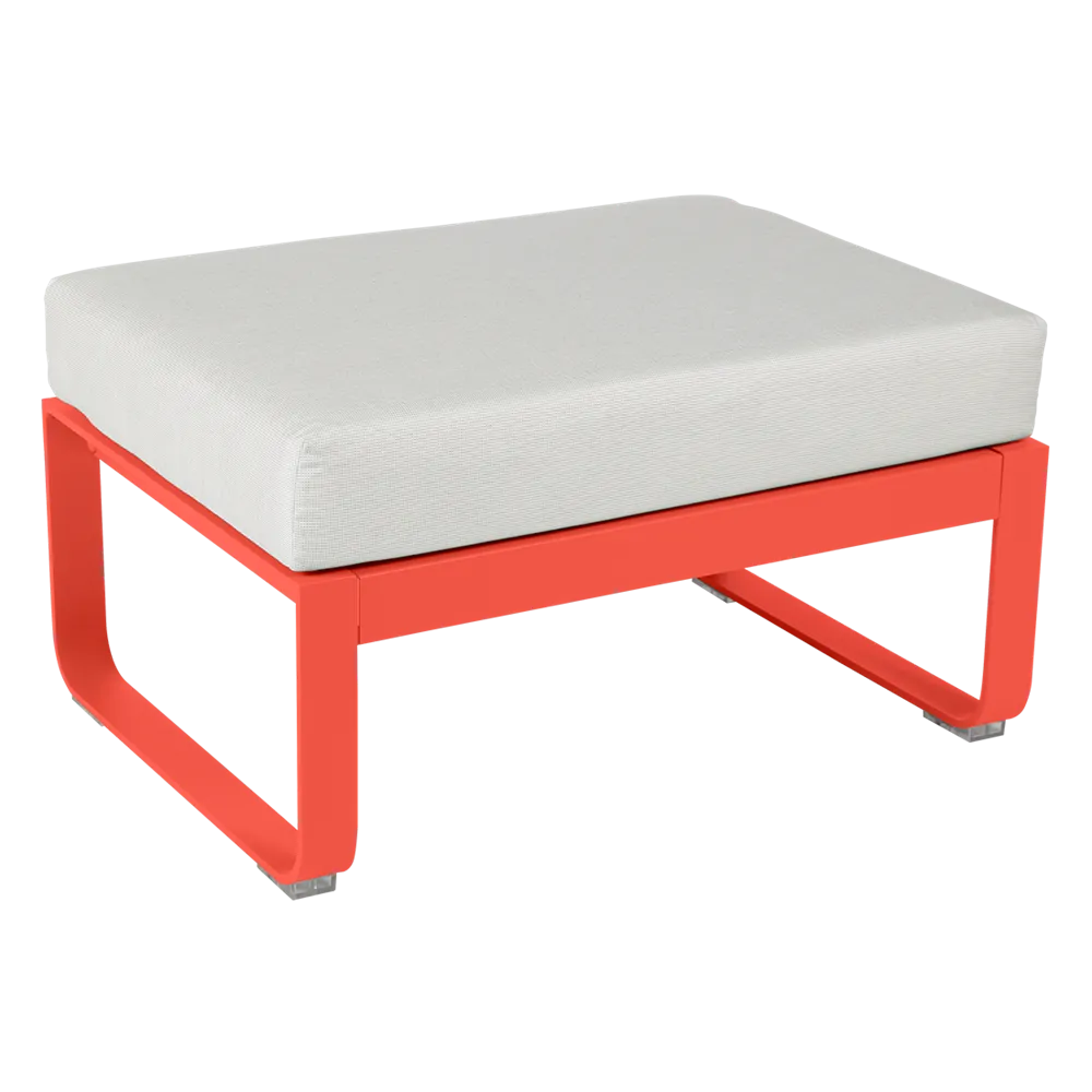 BELLEVIE 1-SEATER OTTOMAN-OFF WHITE CUSHION