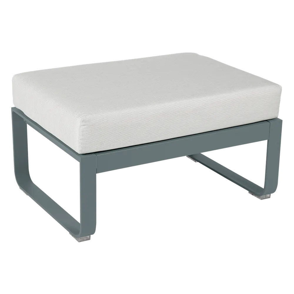 BELLEVIE 1-SEATER OTTOMAN-OFF WHITE CUSHION