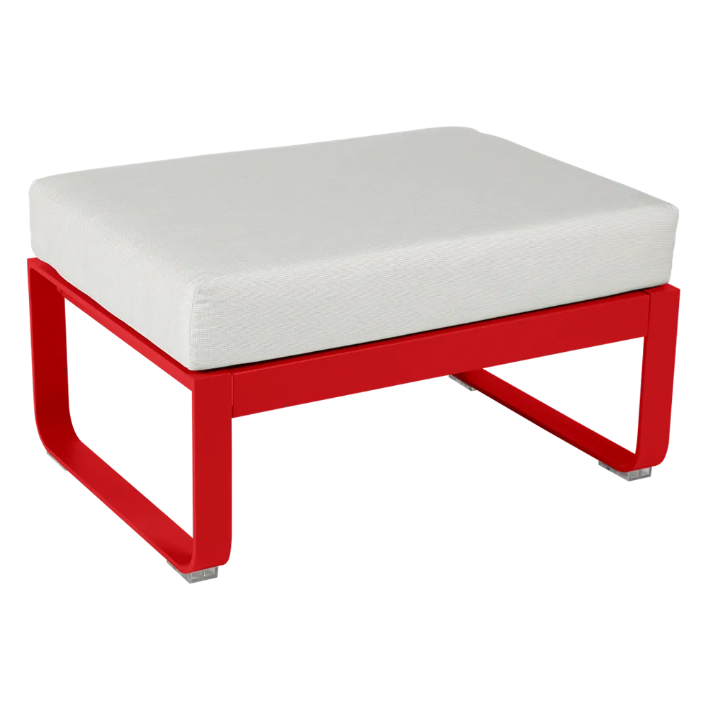 BELLEVIE 1-SEATER OTTOMAN-OFF WHITE CUSHION