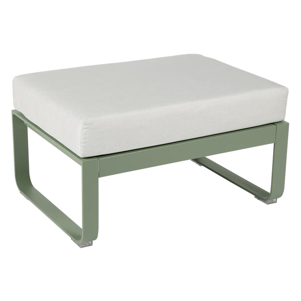 BELLEVIE 1-SEATER OTTOMAN-OFF WHITE CUSHION