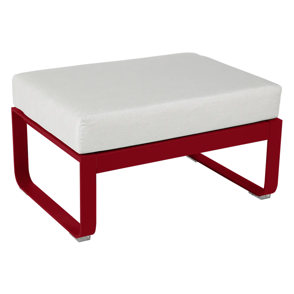 BELLEVIE 1-SEATER OTTOMAN-OFF WHITE CUSHION