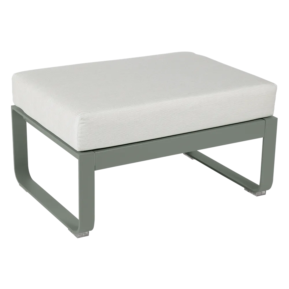 BELLEVIE 1-SEATER OTTOMAN-OFF WHITE CUSHION