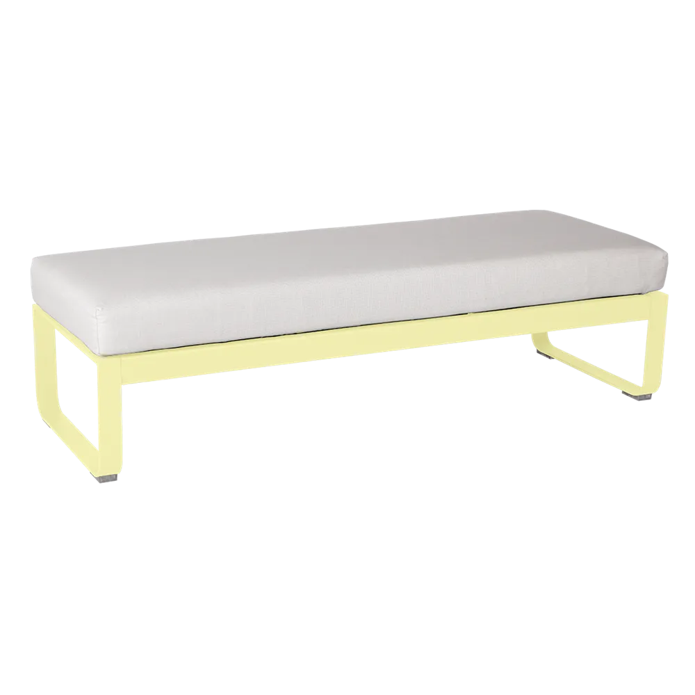 BELLEVIE 2-SEATER OTTOMAN-OFF WHITE CUSHION
