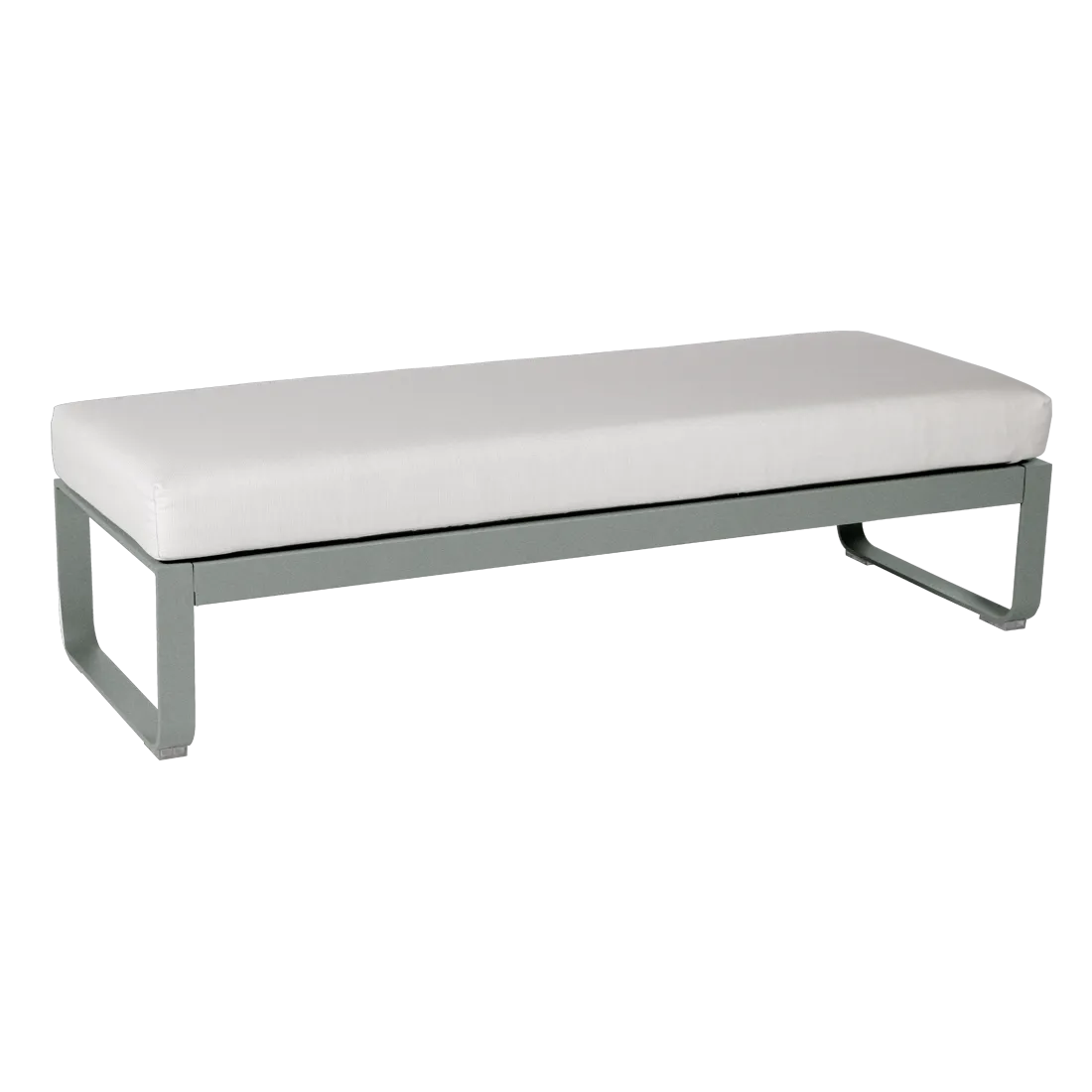 BELLEVIE 2-SEATER OTTOMAN-OFF WHITE CUSHION