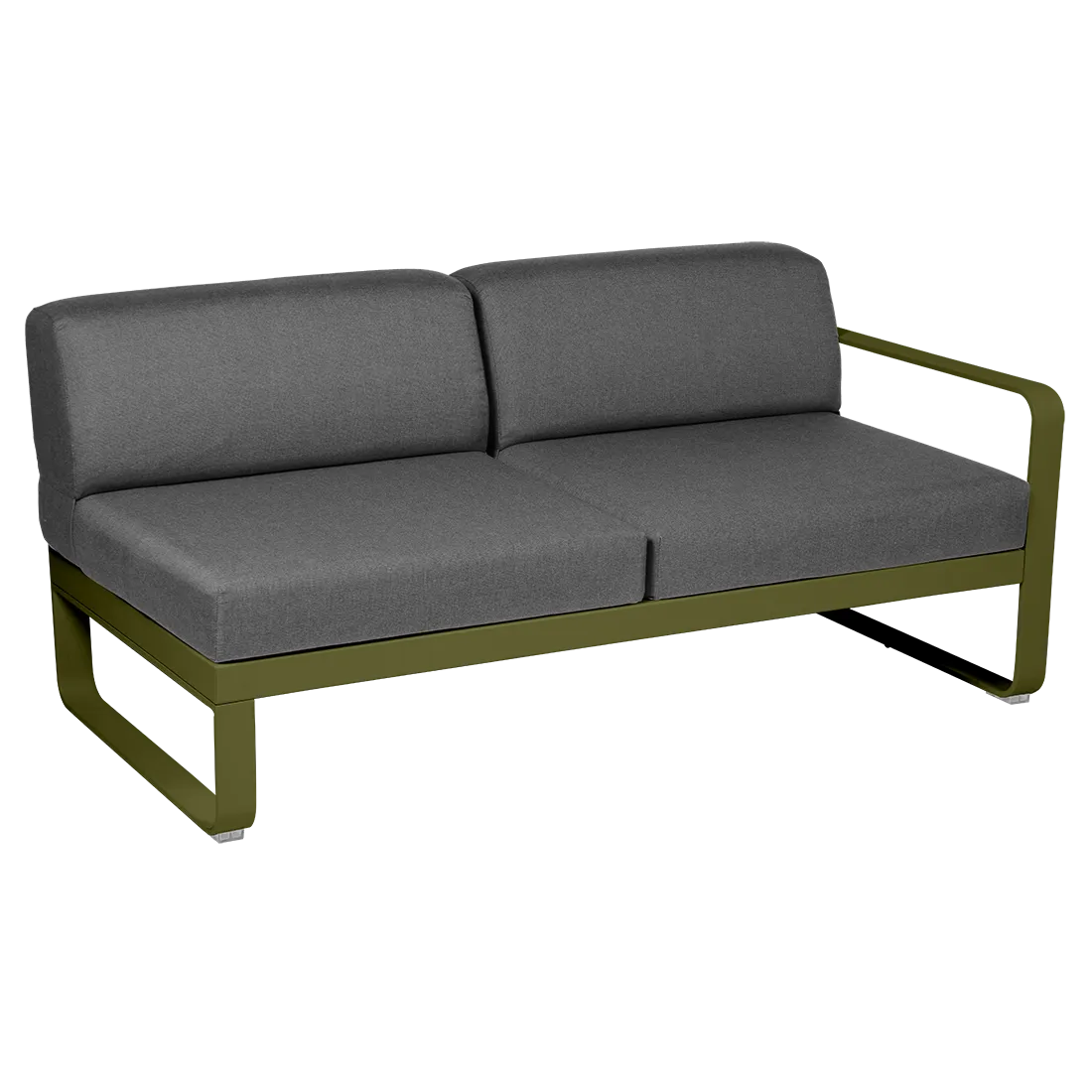 BELLEVIE 2-SEATER RIGHT MODULE-GRAPHITE GREY CUSHION