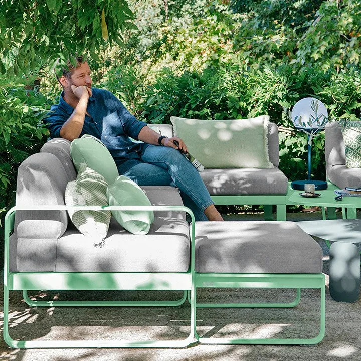 BELLEVIE 2-SEATER RIGHT MODULE-GRAPHITE GREY CUSHION