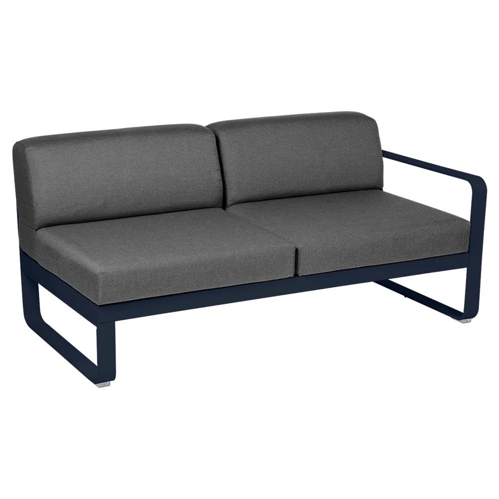 BELLEVIE 2-SEATER RIGHT MODULE-GRAPHITE GREY CUSHION