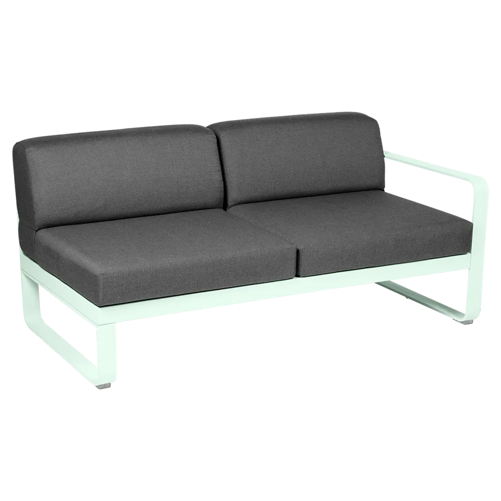 BELLEVIE 2-SEATER RIGHT MODULE-GRAPHITE GREY CUSHION