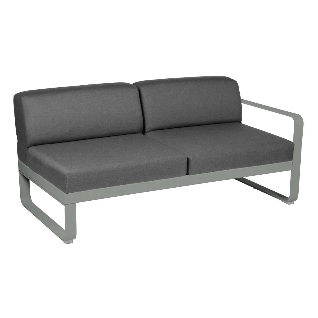 BELLEVIE 2-SEATER RIGHT MODULE-GRAPHITE GREY CUSHION