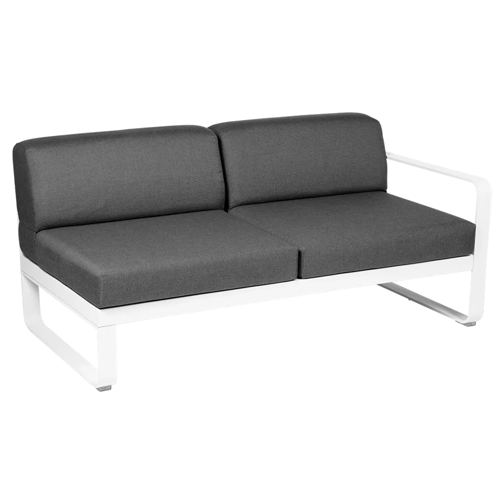 BELLEVIE 2-SEATER RIGHT MODULE-GRAPHITE GREY CUSHION
