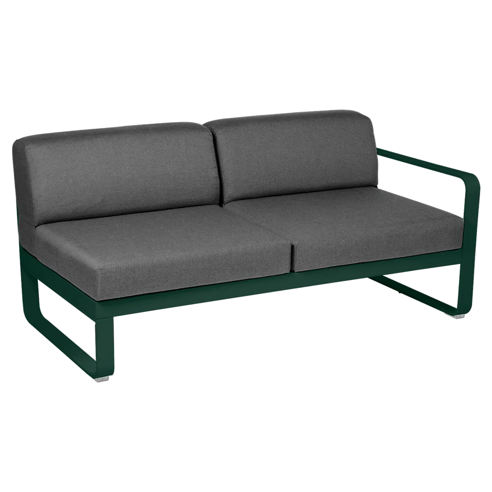 BELLEVIE 2-SEATER RIGHT MODULE-GRAPHITE GREY CUSHION