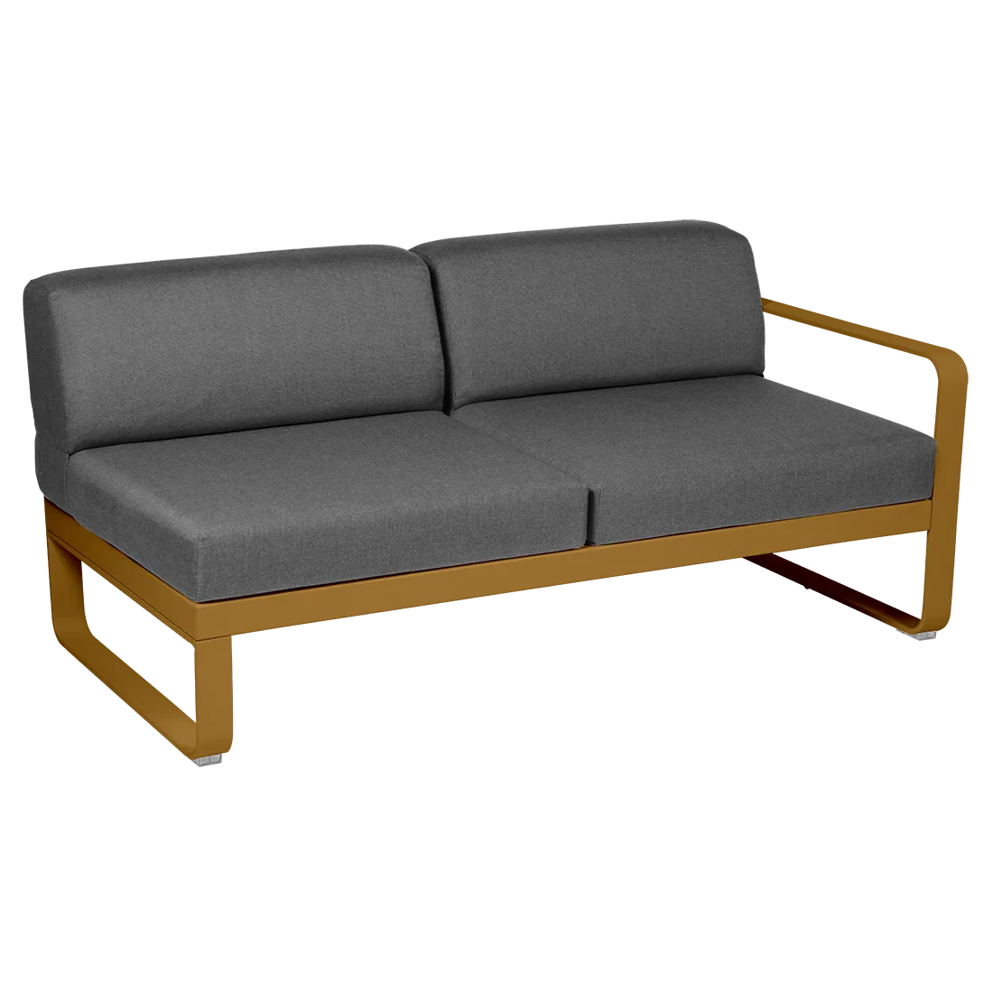 BELLEVIE 2-SEATER RIGHT MODULE-GRAPHITE GREY CUSHION