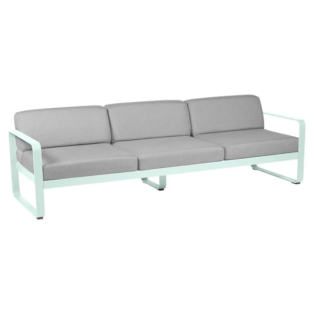BELLEVIE 3-SEATER-FLANNEL GREY CUSHION