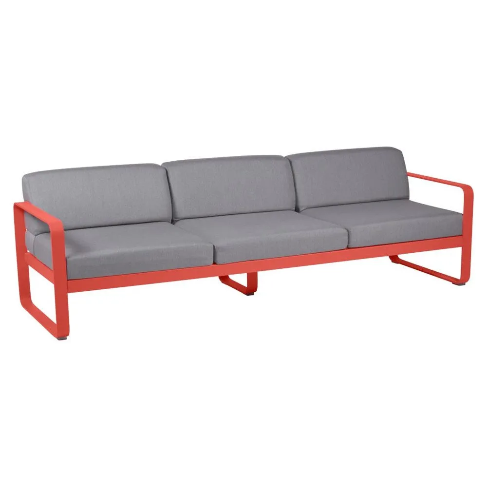 BELLEVIE 3-SEATER-FLANNEL GREY CUSHION