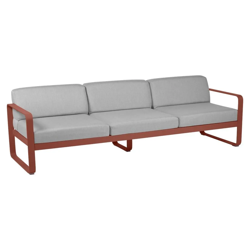 BELLEVIE 3-SEATER-FLANNEL GREY CUSHION