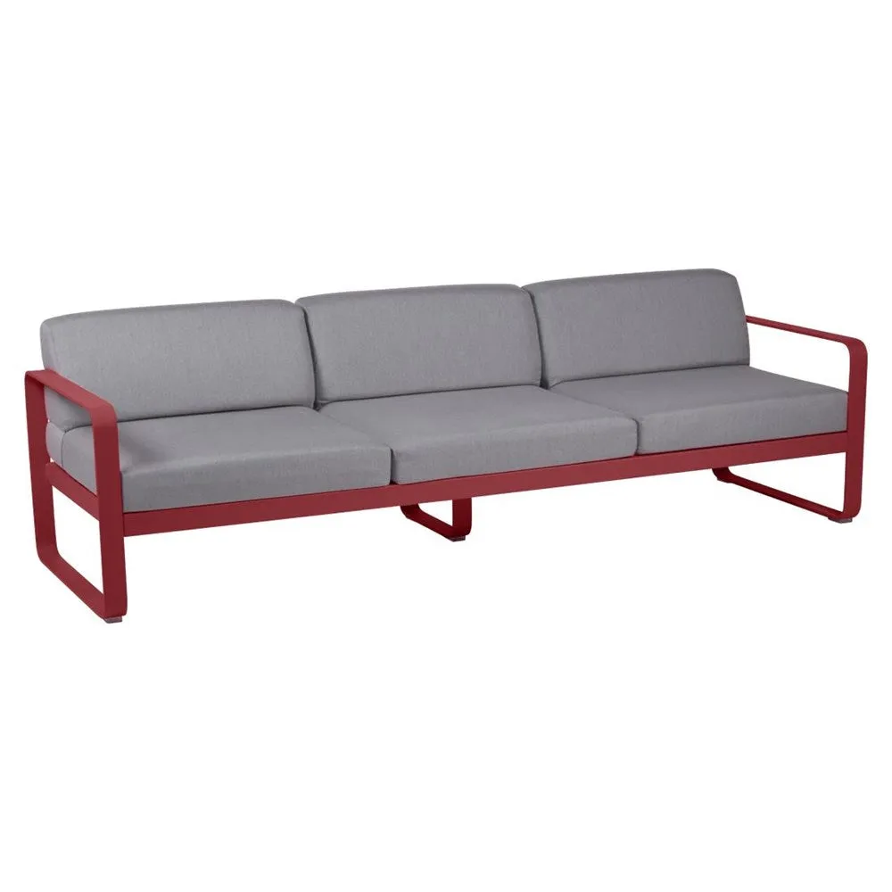 BELLEVIE 3-SEATER-FLANNEL GREY CUSHION