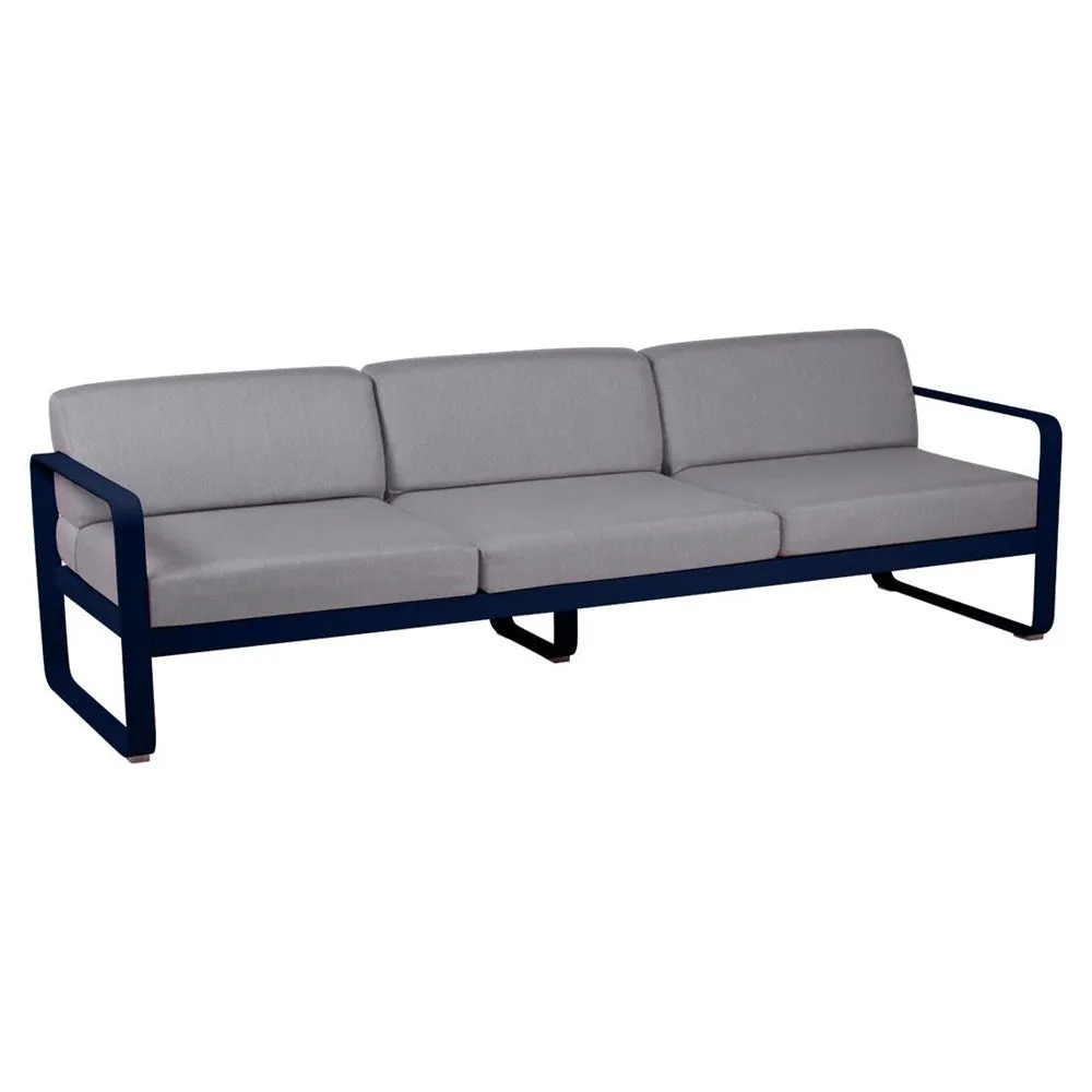BELLEVIE 3-SEATER-FLANNEL GREY CUSHION