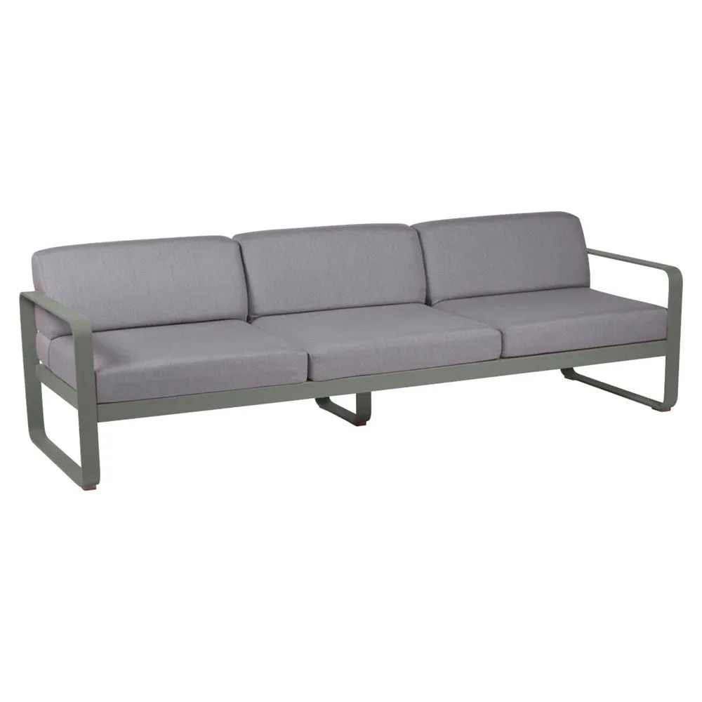 BELLEVIE 3-SEATER-FLANNEL GREY CUSHION