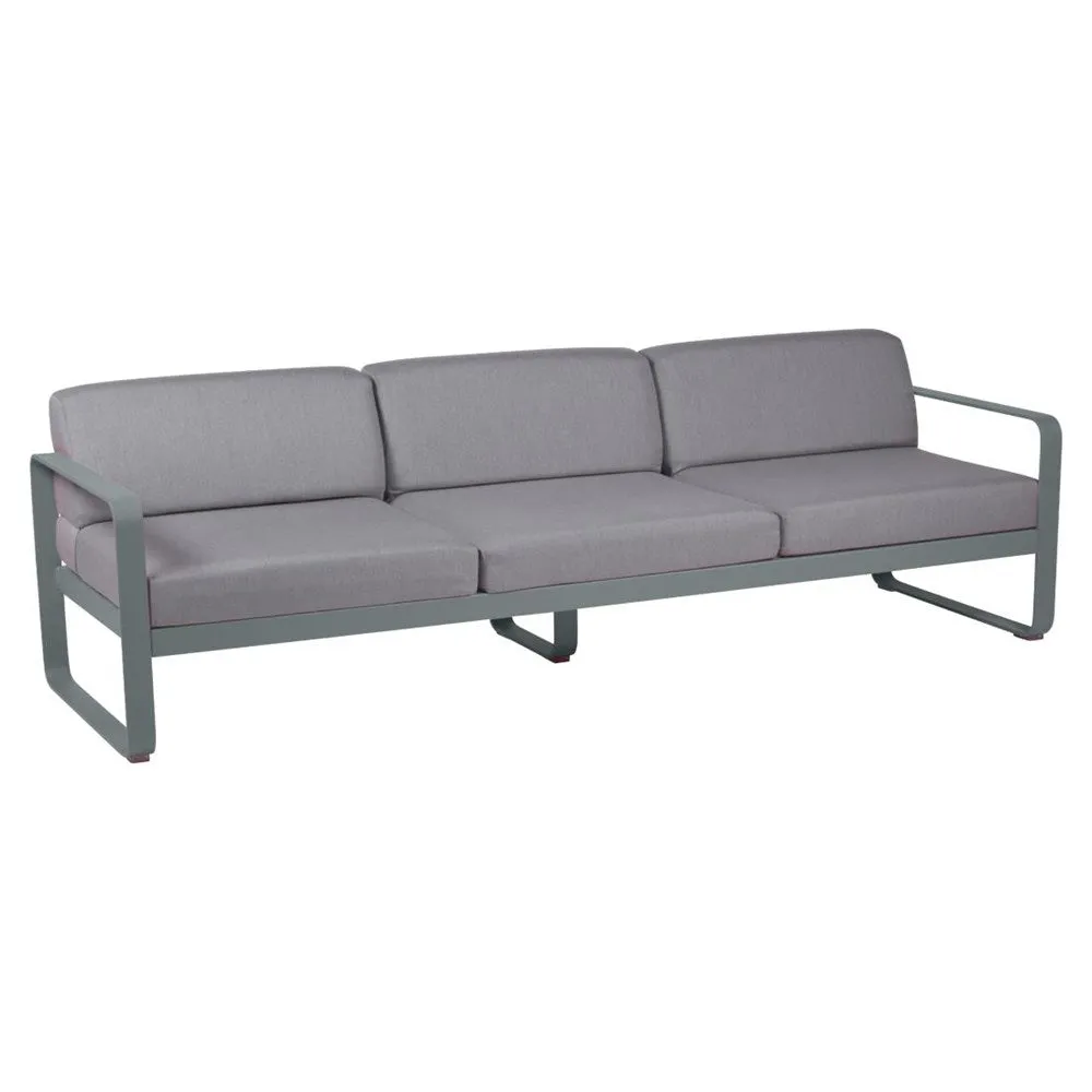 BELLEVIE 3-SEATER-FLANNEL GREY CUSHION