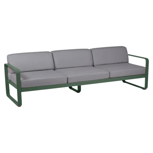 BELLEVIE 3-SEATER-FLANNEL GREY CUSHION