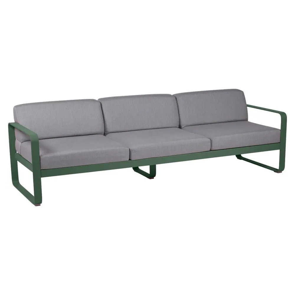 BELLEVIE 3-SEATER-FLANNEL GREY CUSHION