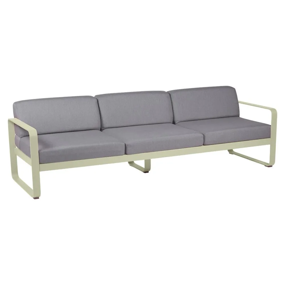 BELLEVIE 3-SEATER-FLANNEL GREY CUSHION