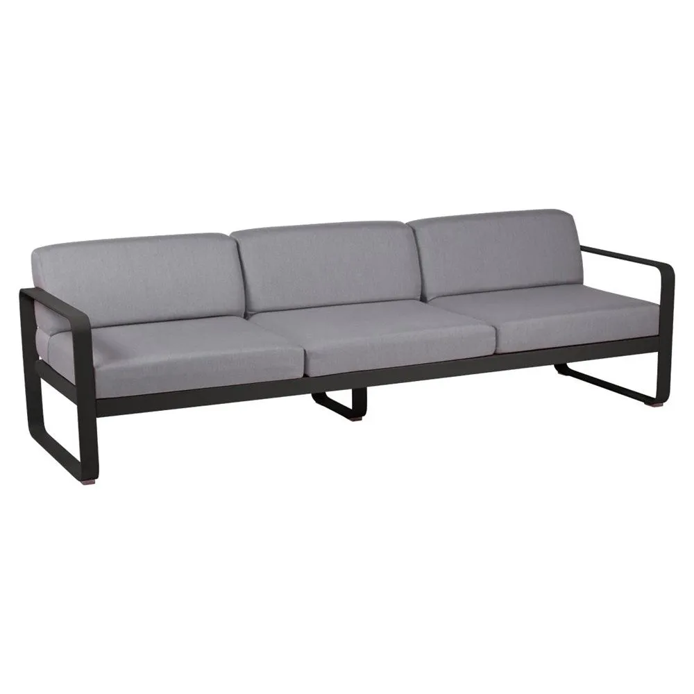 BELLEVIE 3-SEATER-FLANNEL GREY CUSHION