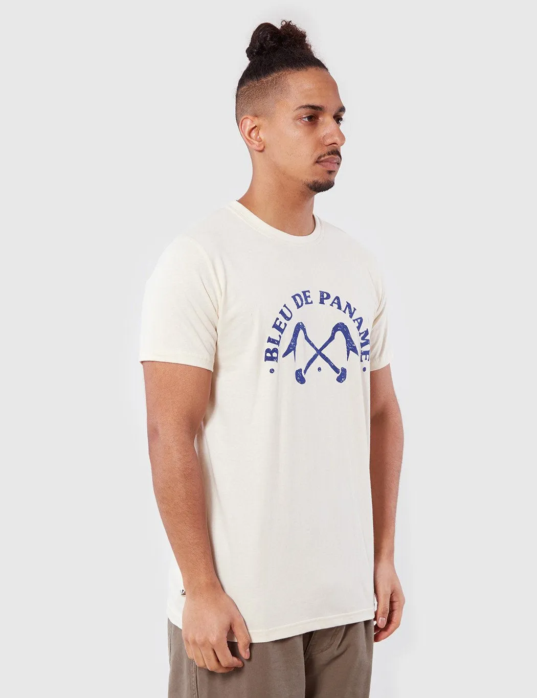 Bleu De Paname BDP T-Shirt - Ecru