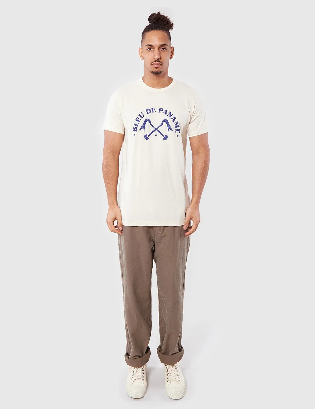 Bleu De Paname BDP T-Shirt - Ecru