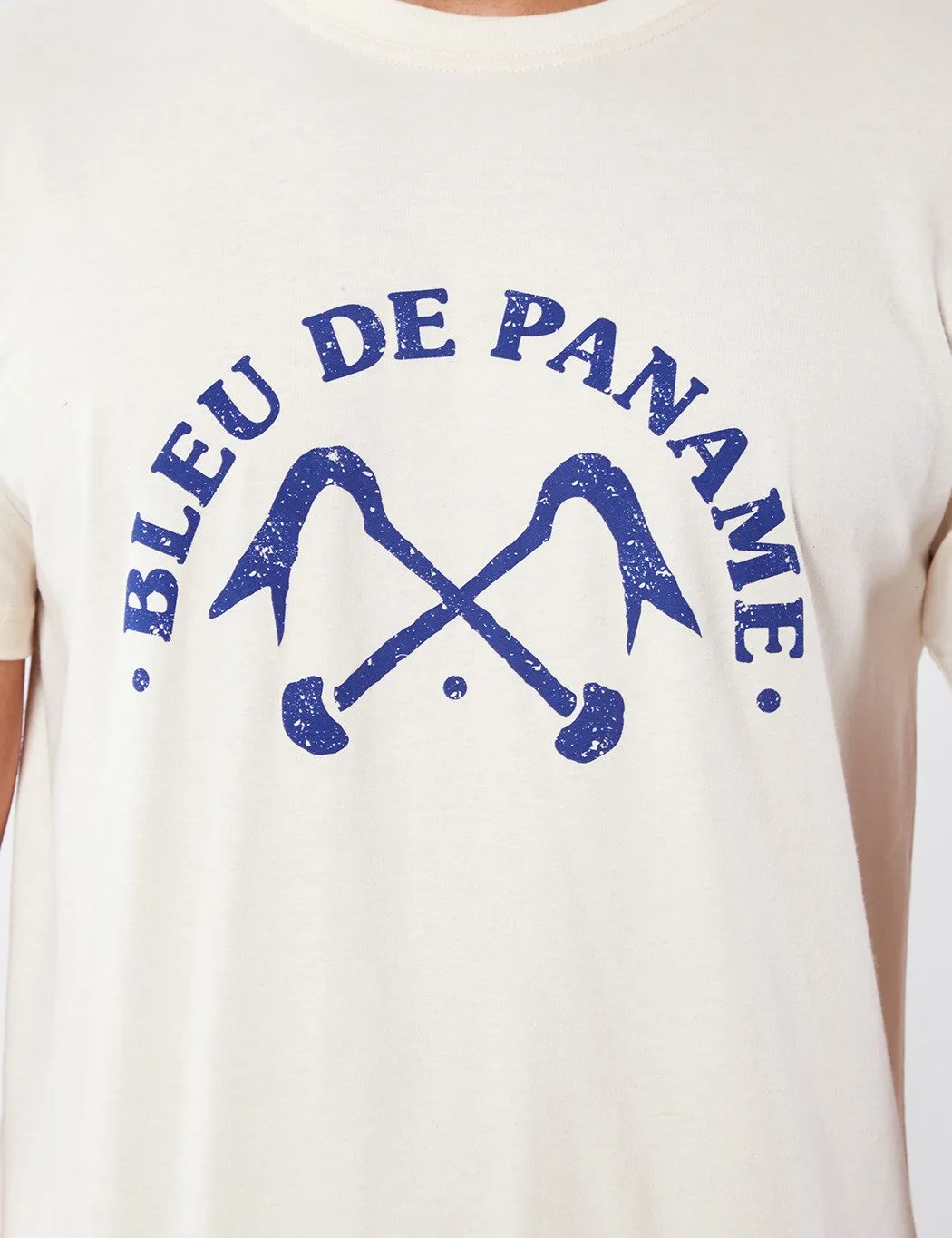 Bleu De Paname BDP T-Shirt - Ecru