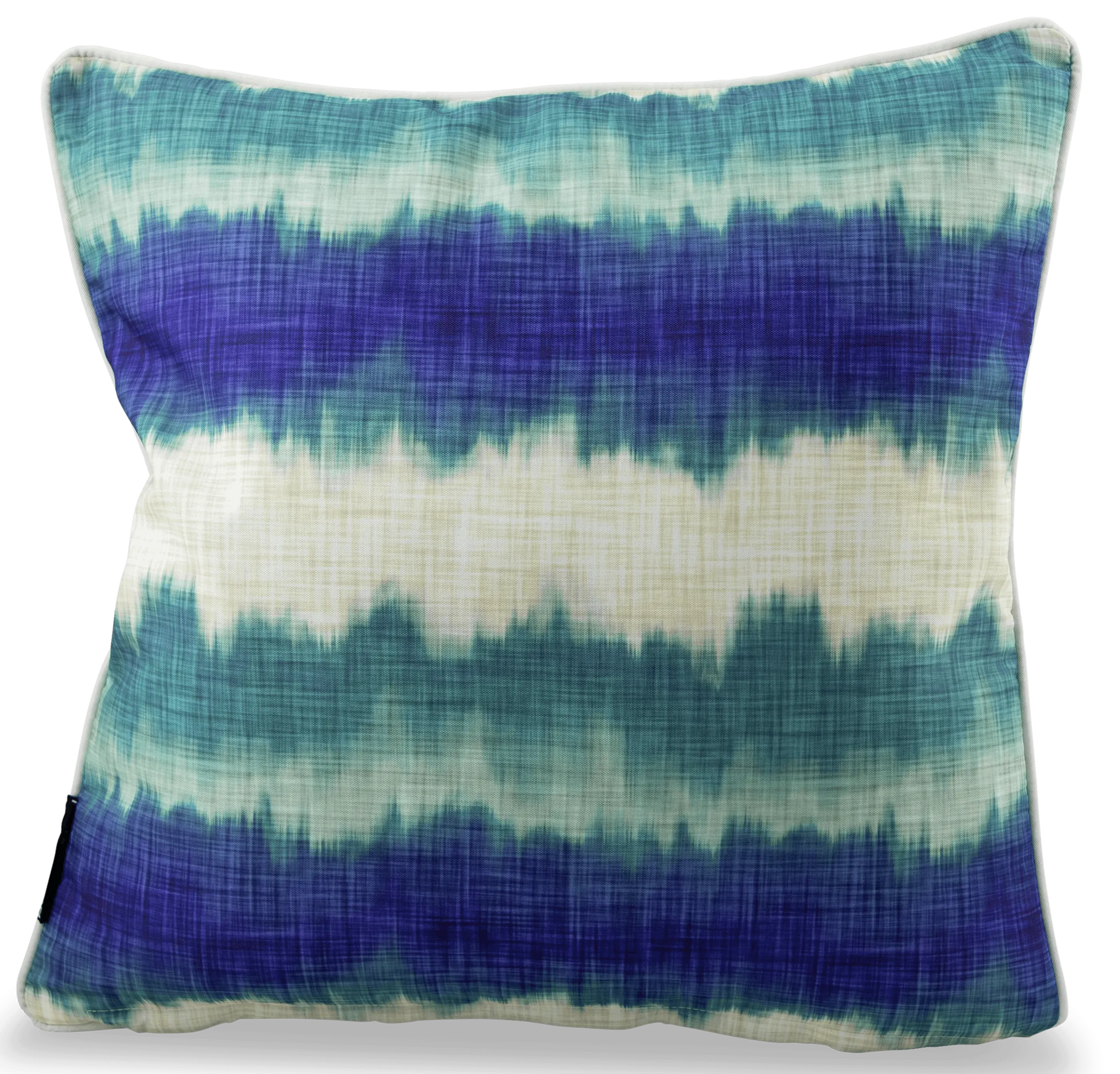 Bondi Pulse - 45 x 45 cm Piped Cushion