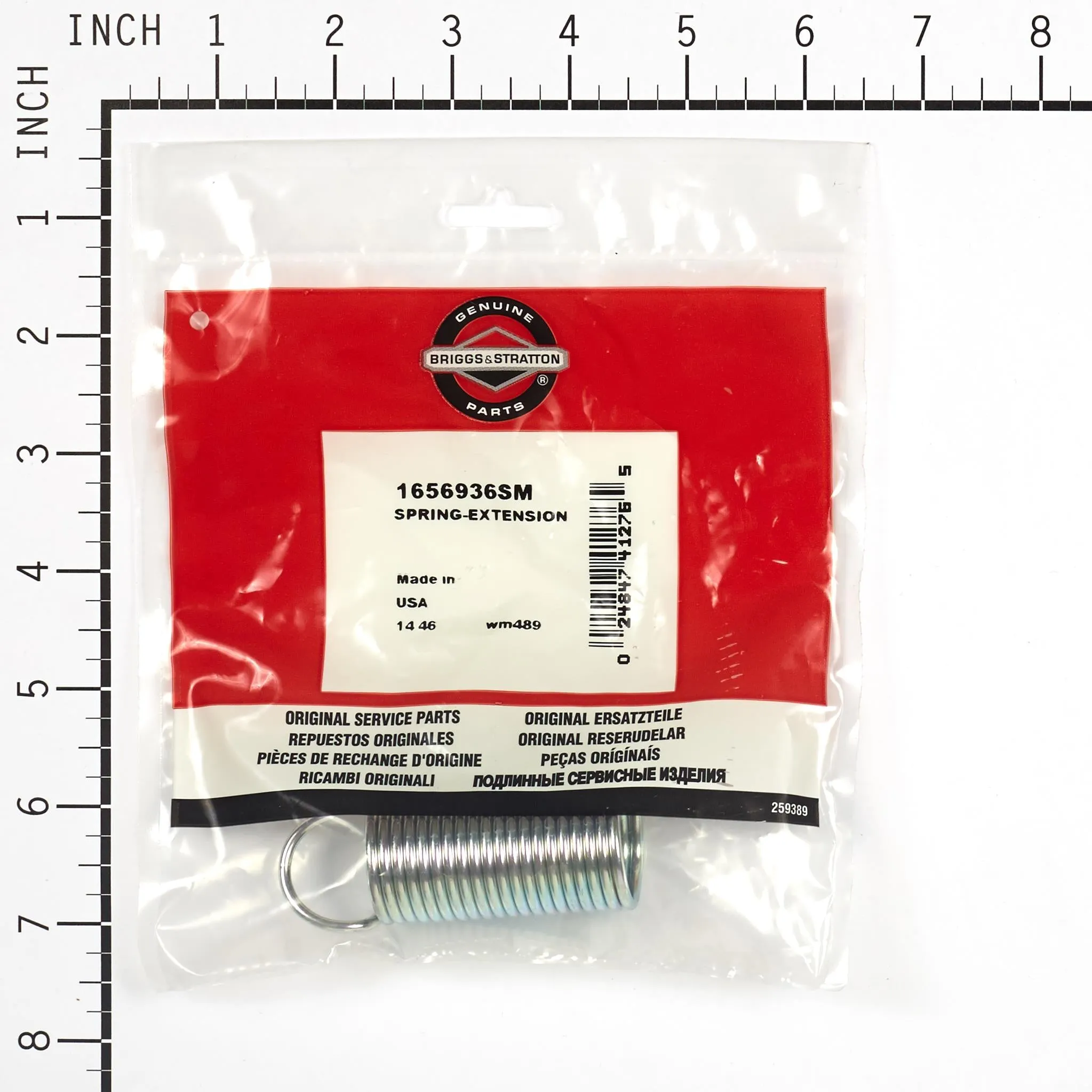 Briggs and Stratton 1656936SM Extension Spring