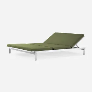 Case Study® Stainless Double Chaise - Upholstered