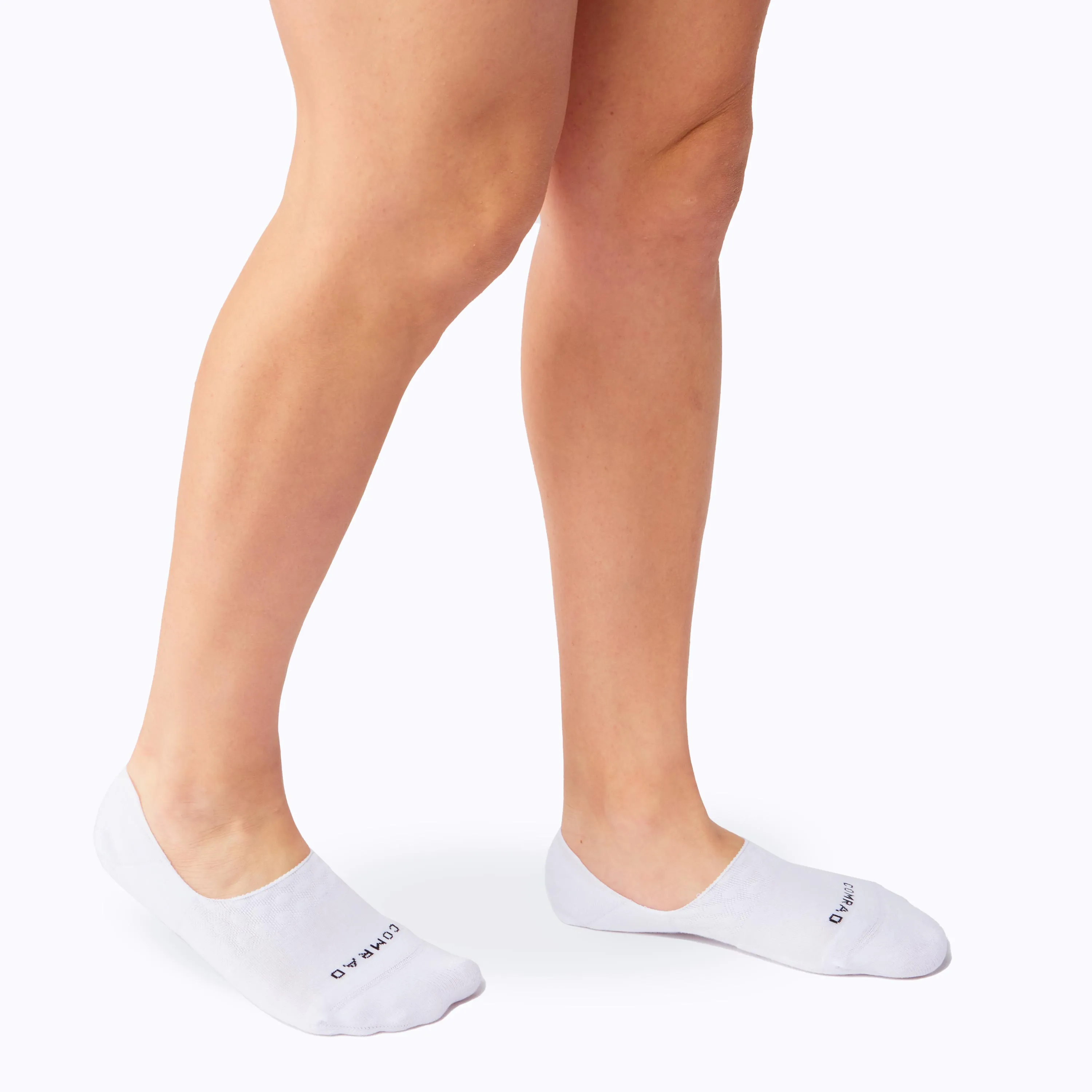 Combed Cotton No Show Socks - 3 Pack