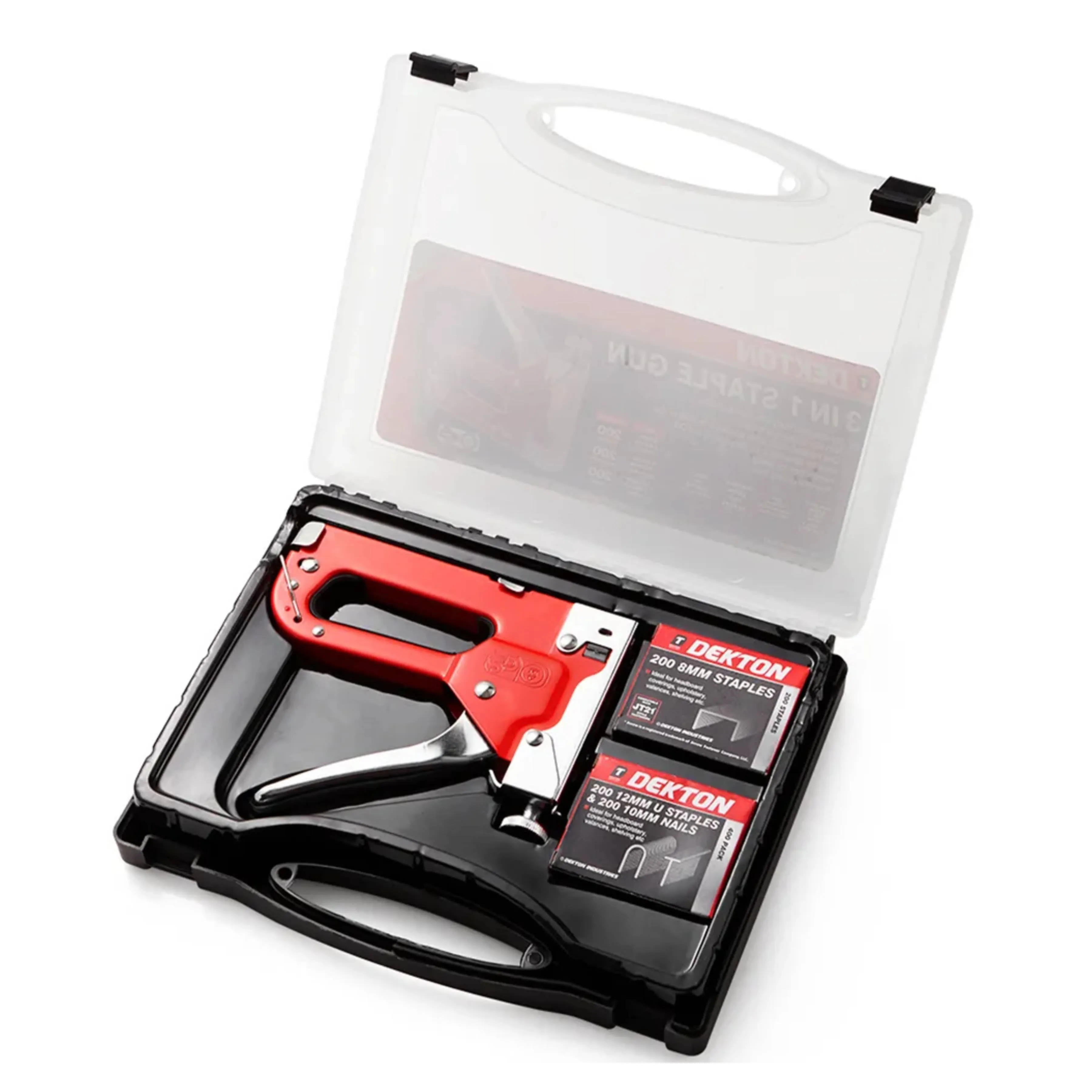 DEKTON 3-in-1 Staple Gun with Staples
