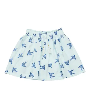 DOLLY SKIRT-Blue Bird