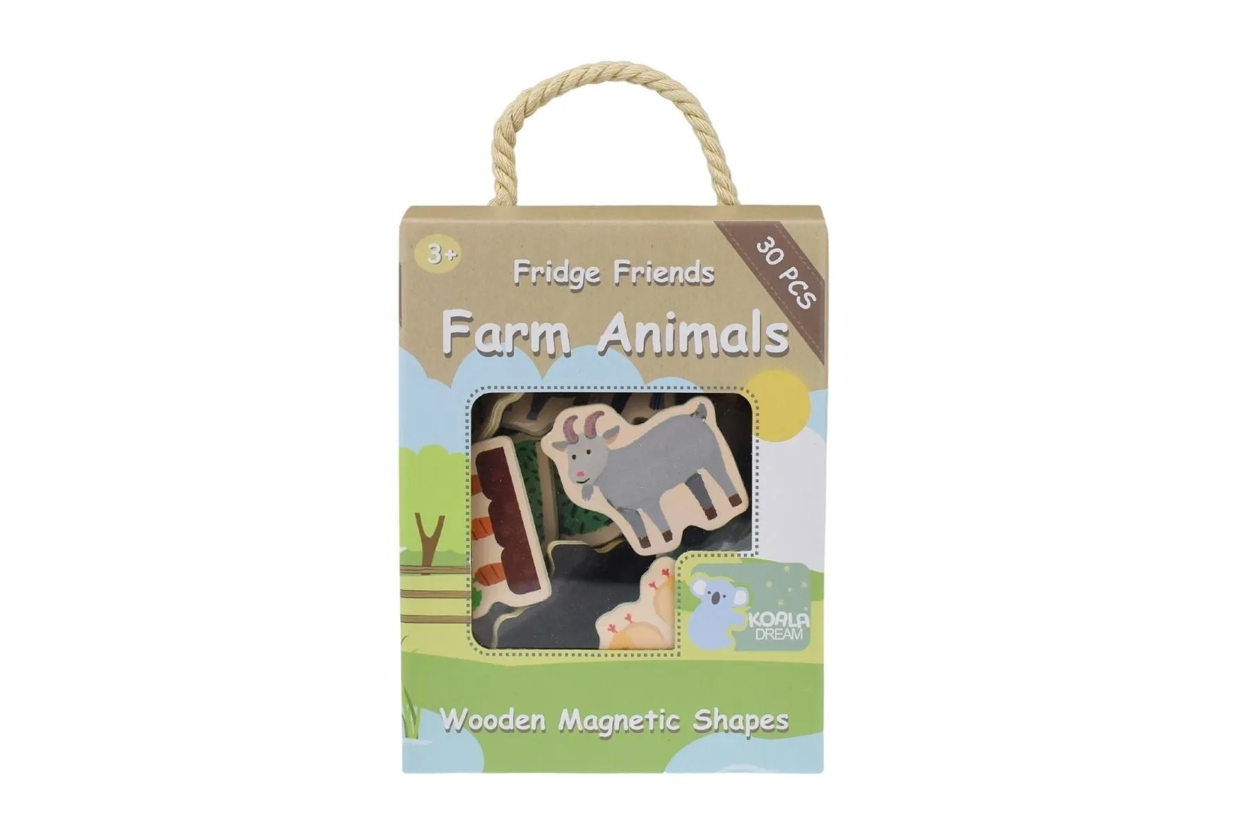 Fridge Friends 30 Piece Magnet Set - On the Farm