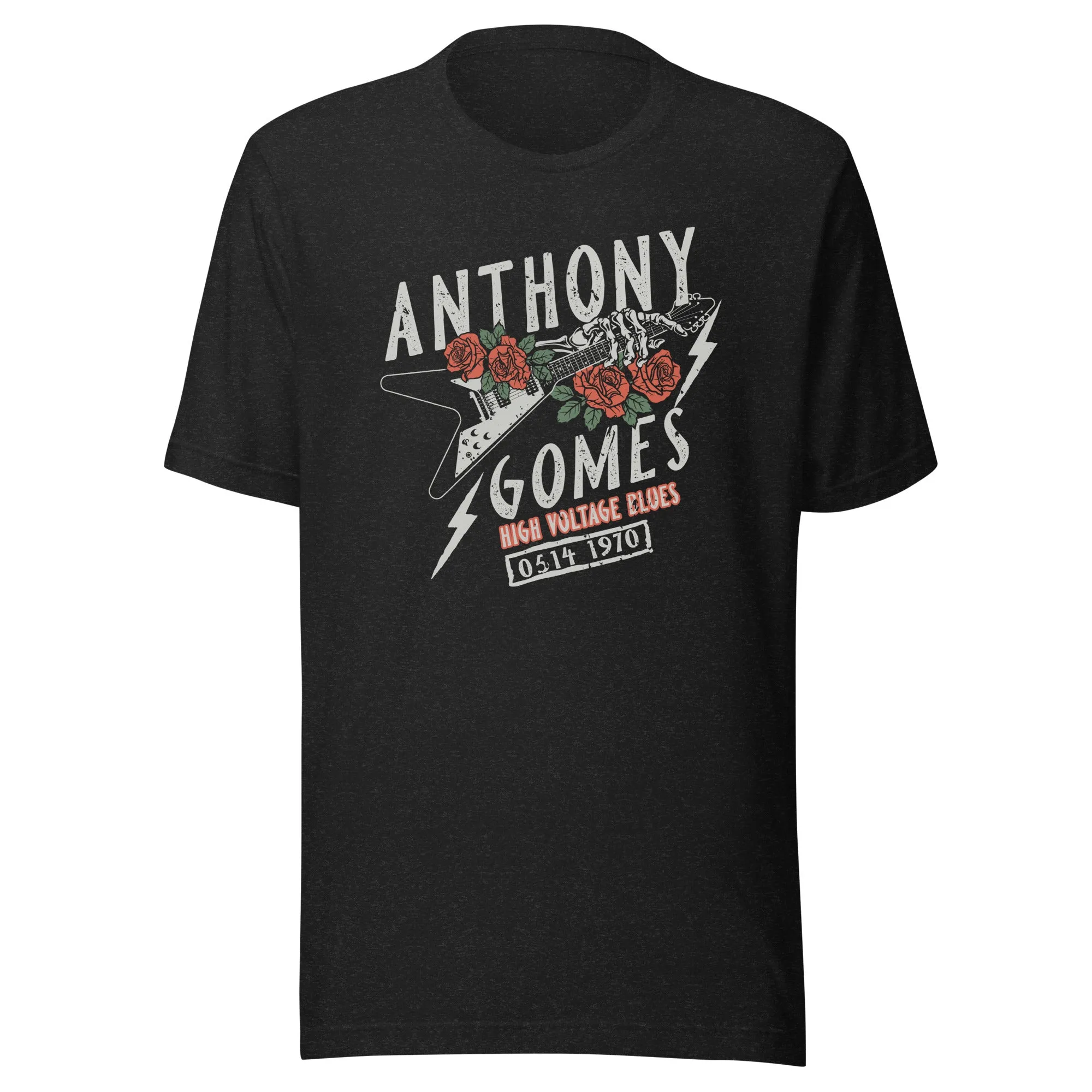 Gomes Roses 'n' Bones Unisex T-Shirt (S - 5XL)