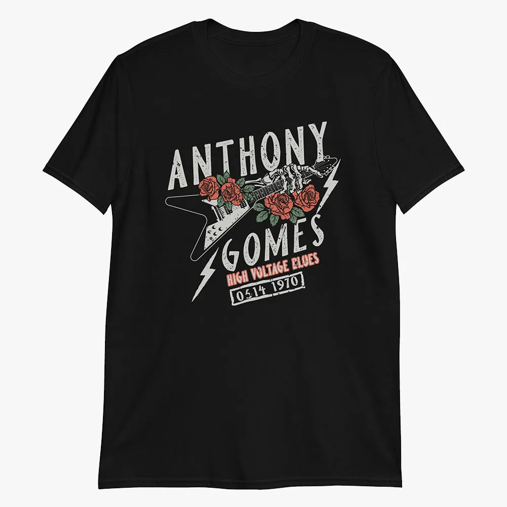 Gomes Roses 'n' Bones Unisex T-Shirt (S - 5XL)